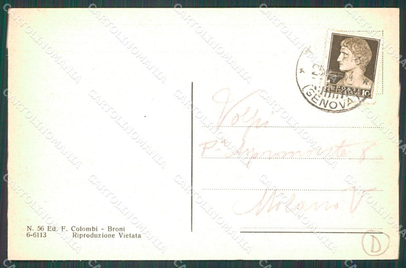 Genova Torriglia cartolina QZ6812 – retro