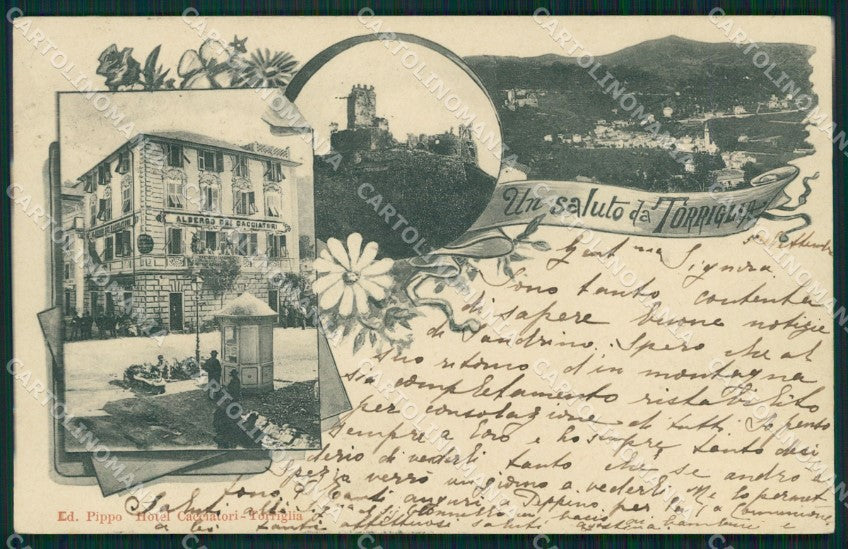 Genova Torriglia Saluti da cartolina QZ6819 – fronte