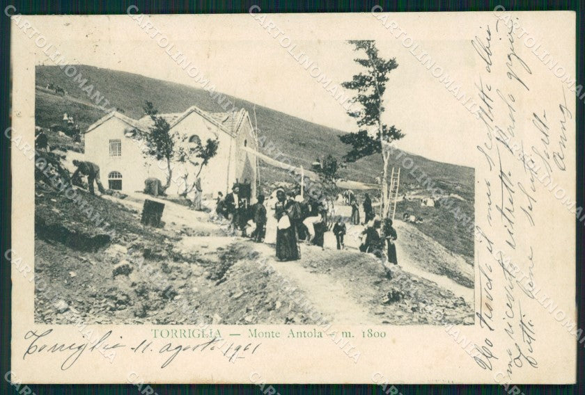 Genova Torriglia Monte Antola cartolina QZ6826 – fronte