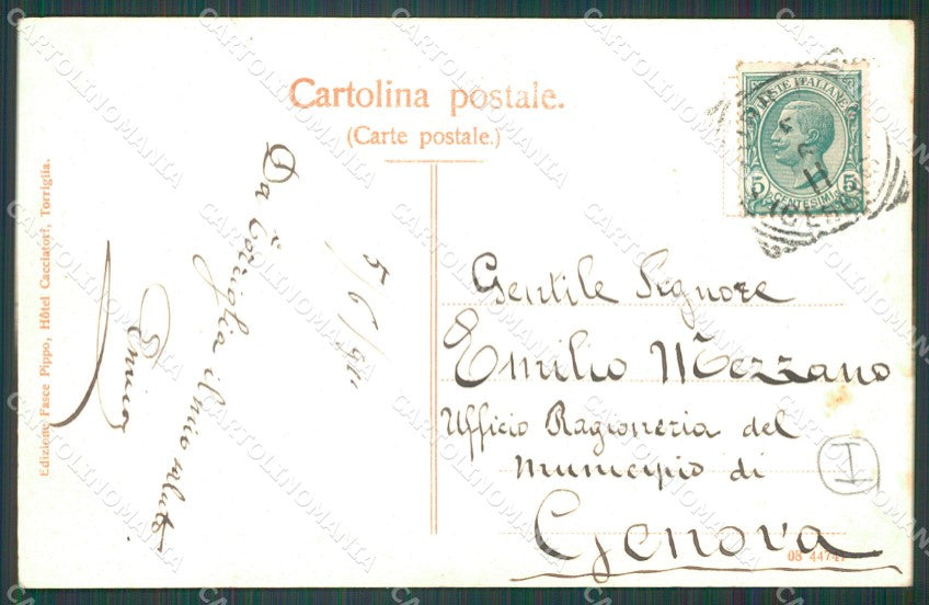 Genova Torriglia Marzano di Mucche cartolina QZ6828 – retro