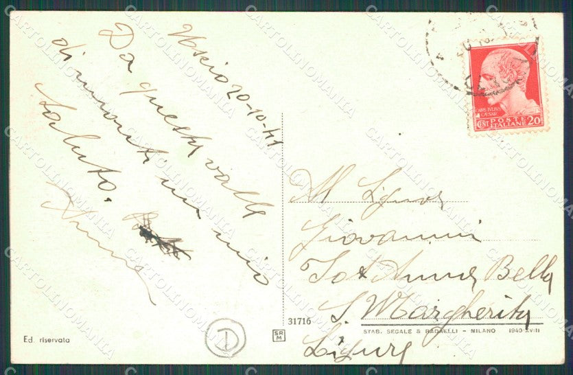 Genova Uscio Saluti da cartolina QZ6836 – retro