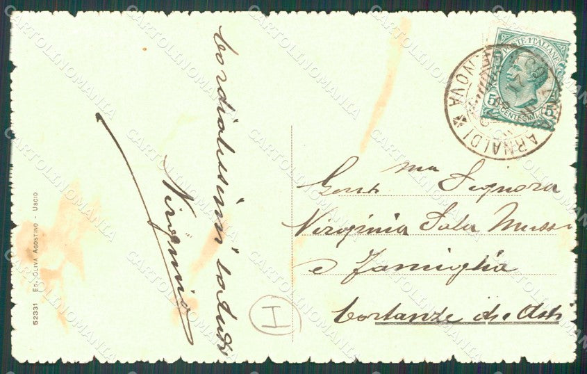 Genova Uscio Colonia Arnaldi cartolina QZ6848 – retro