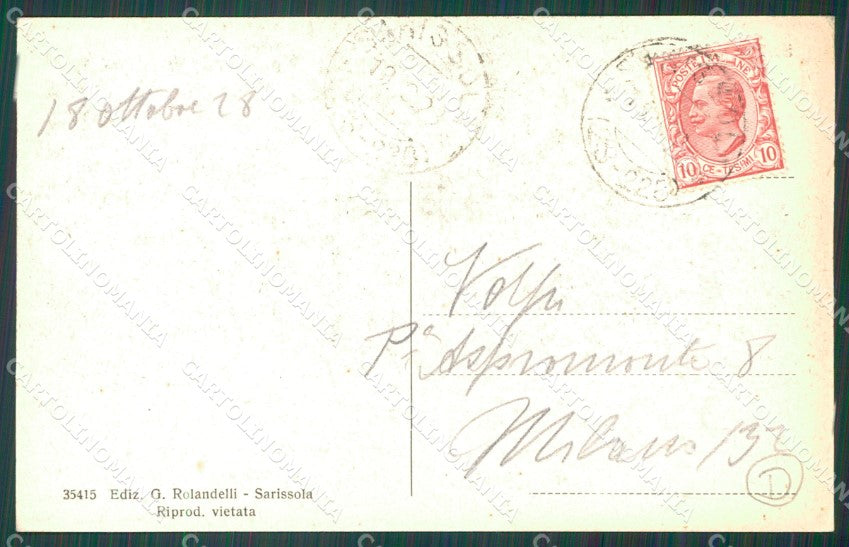 Genova Busalla Sarissola cartolina QZ6867 – retro