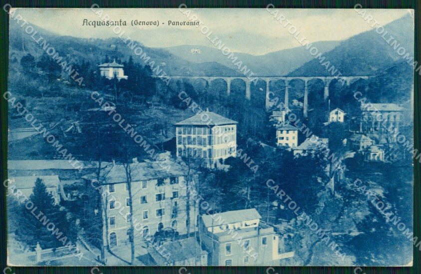 Genova Acquasanta cartolina QZ6870 – fronte