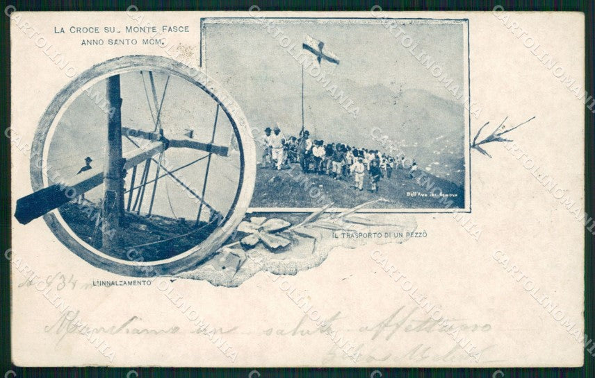 Genova Monte Fasce cartolina QZ6887 – fronte