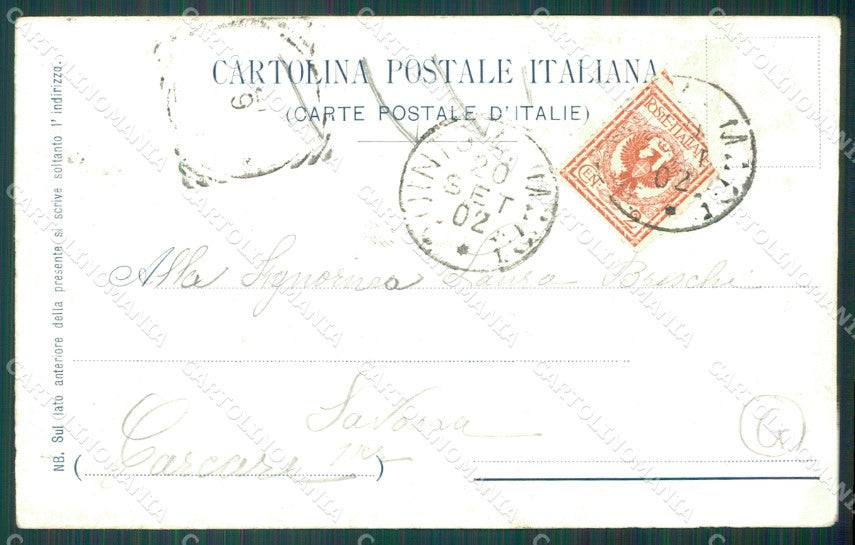 Genova Monte Fasce cartolina QZ6887 – retro