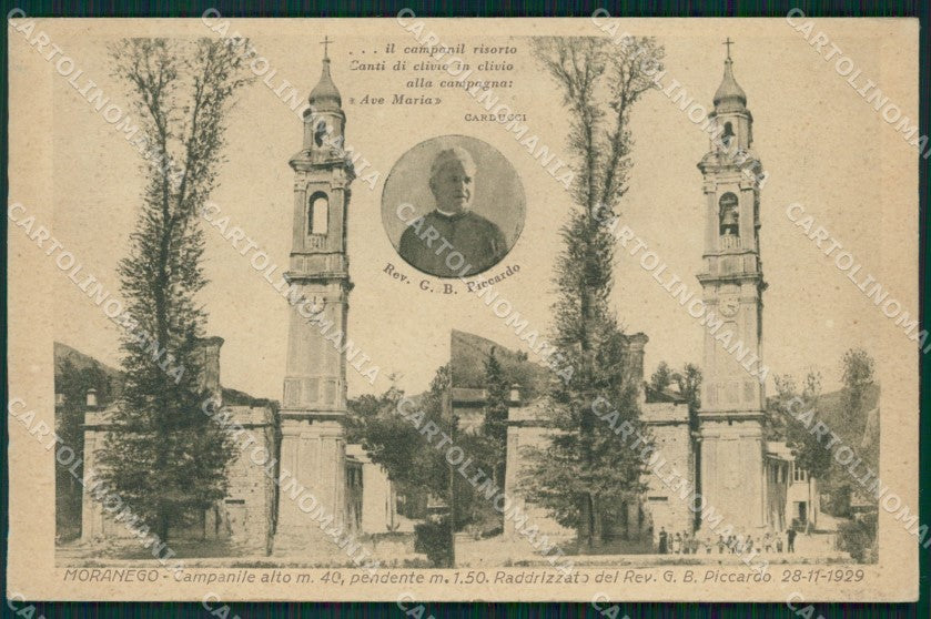 Genova Davagna Moranego Carducci cartolina QZ6893 – fronte