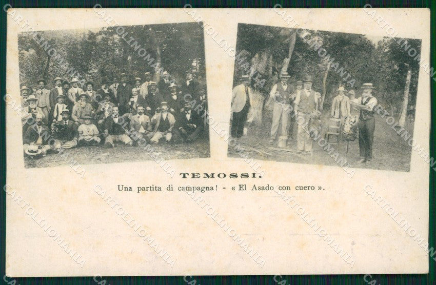 Genova Borzonasca Temossi cartolina QZ6904 – fronte