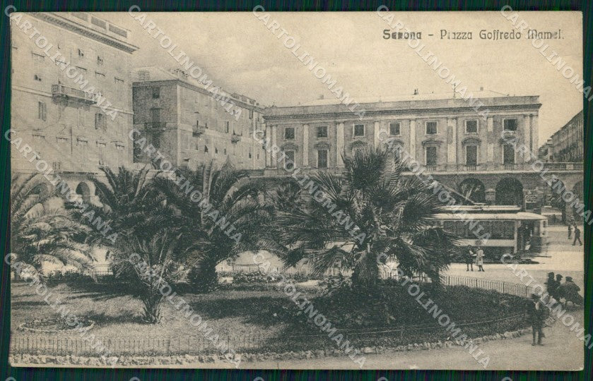 Savona Città Tram cartolina QZ6912 – fronte