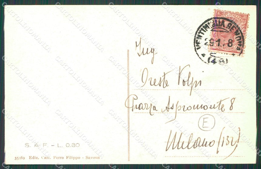 Savona Città cartolina QZ6926 – retro