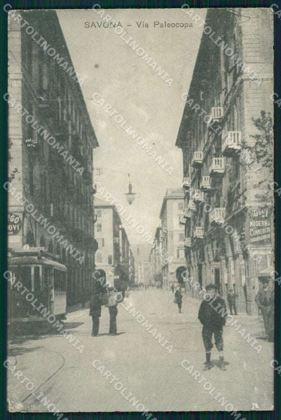 Savona Città Tram cartolina QZ6938 – fronte
