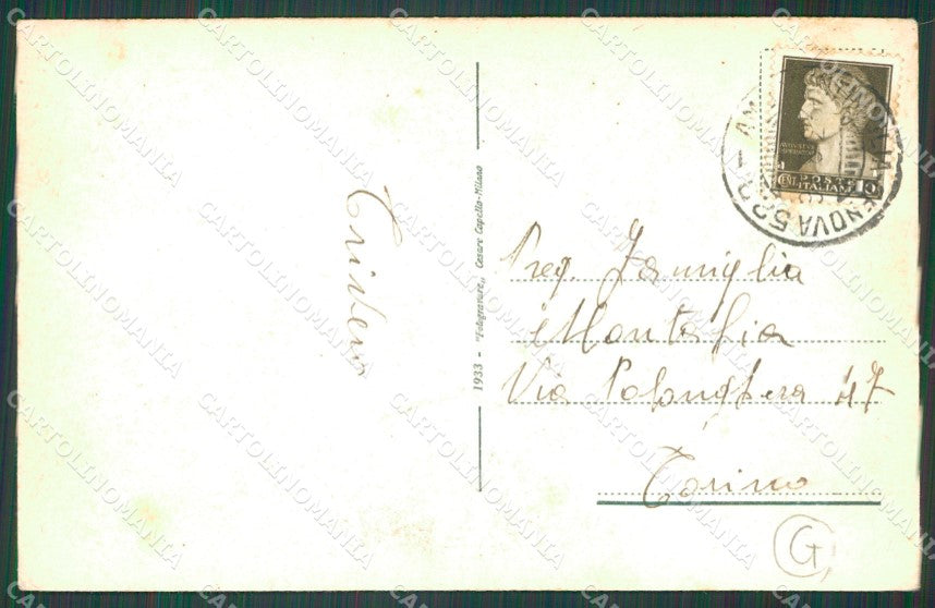 Savona Città cartolina QZ6947 – retro