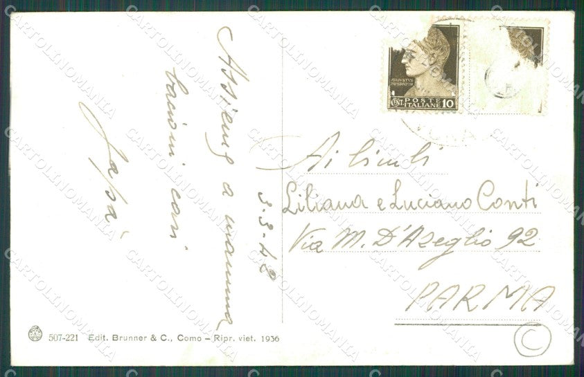 Savona Alassio cartolina QZ6956 – retro