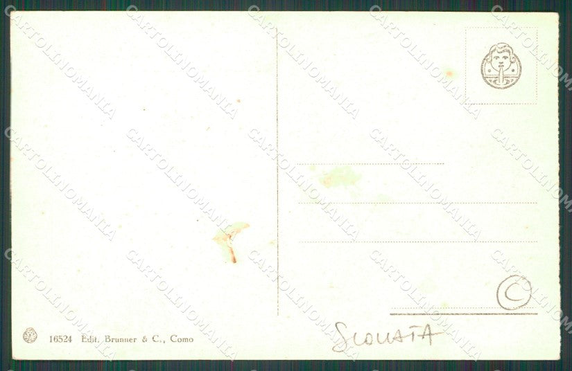 Savona Alassio SCOLLATA cartolina QZ6957 – retro