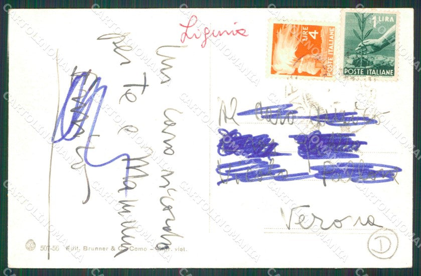 Savona Alassio Auto cartolina QZ6968 – retro
