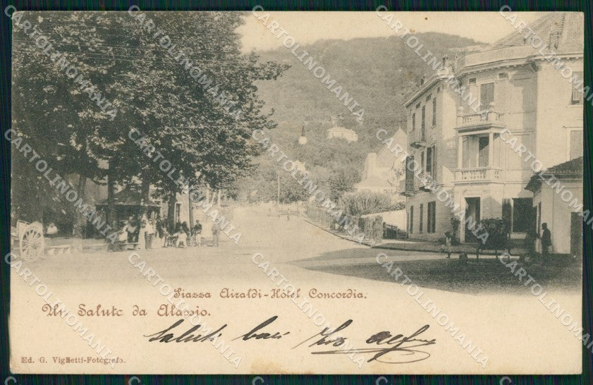 Savona Alassio Foto cartolina QZ6978 – fronte