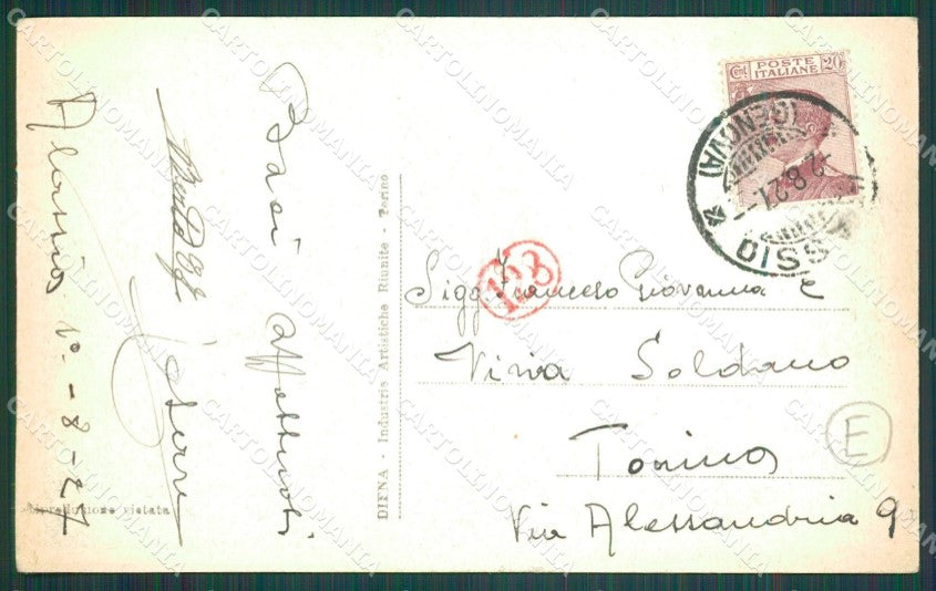 Savona Alassio Carretto cartolina QZ6980 – retro