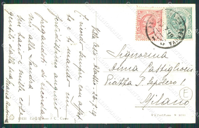 Savona Alassio Stazione cartolina QZ6989 – retro