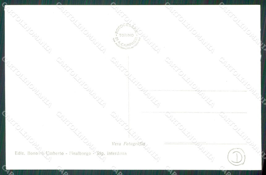 Savona Finale Ligure Foto cartolina QZ7008 – retro