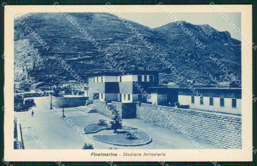 Savona Finale Ligure Stazione cartolina QZ7011 – fronte