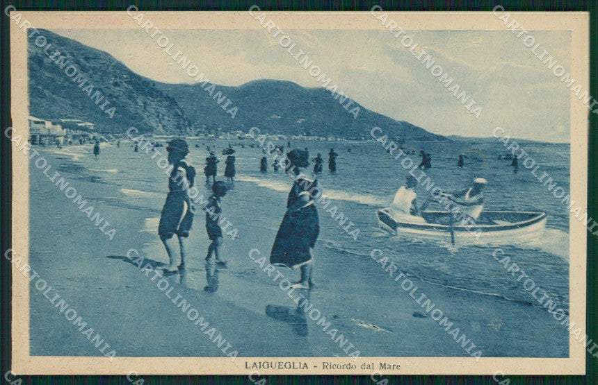 Savona Laigueglia Barca cartolina QZ7017 – fronte