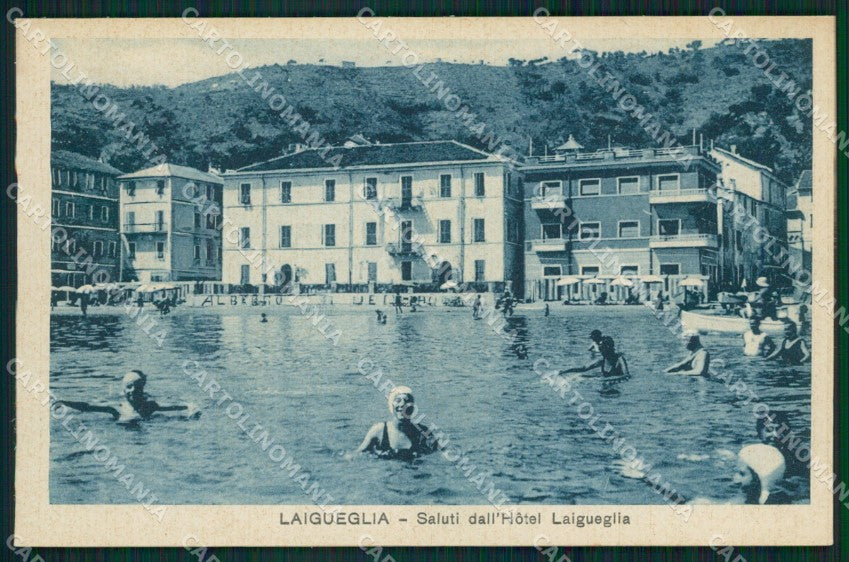 Savona Laigueglia cartolina QZ7018 – fronte