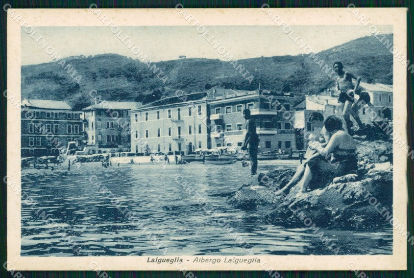 Savona Laigueglia cartolina QZ7019 – fronte