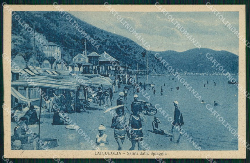 Savona Laigueglia cartolina QZ7020 – fronte