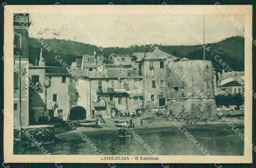 Savona Laigueglia cartolina QZ7021 – fronte