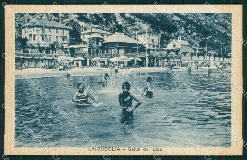 Savona Laigueglia PIEGHINA cartolina QZ7023 – fronte