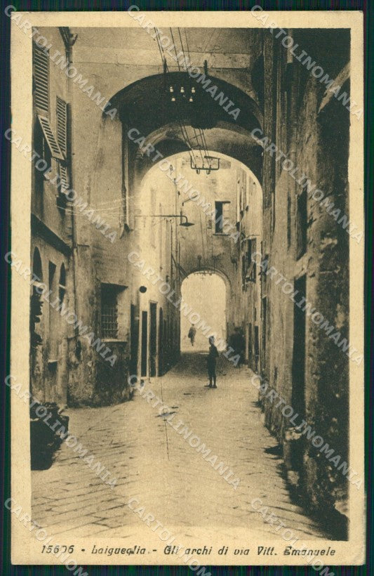 Savona Laigueglia PIEGHINA cartolina QZ7025 – fronte