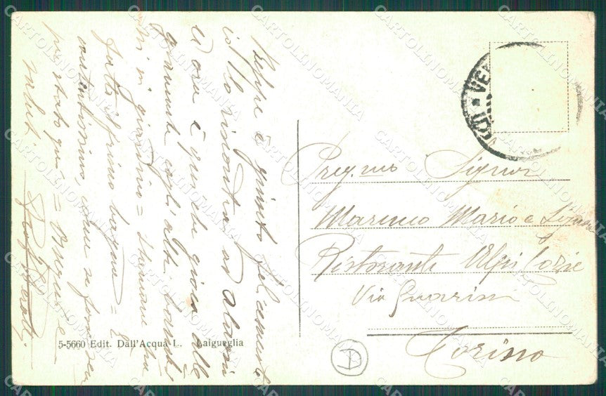 Savona Laigueglia cartolina QZ7026 – retro