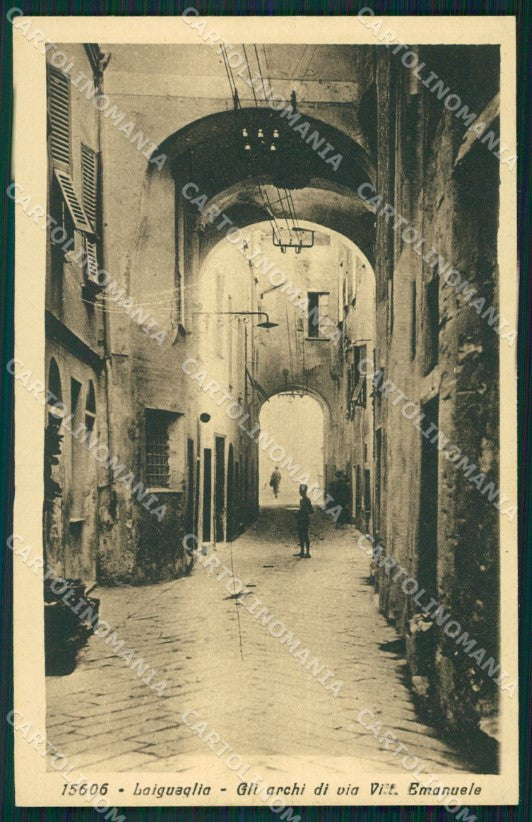 Savona Laigueglia cartolina QZ7028 – fronte