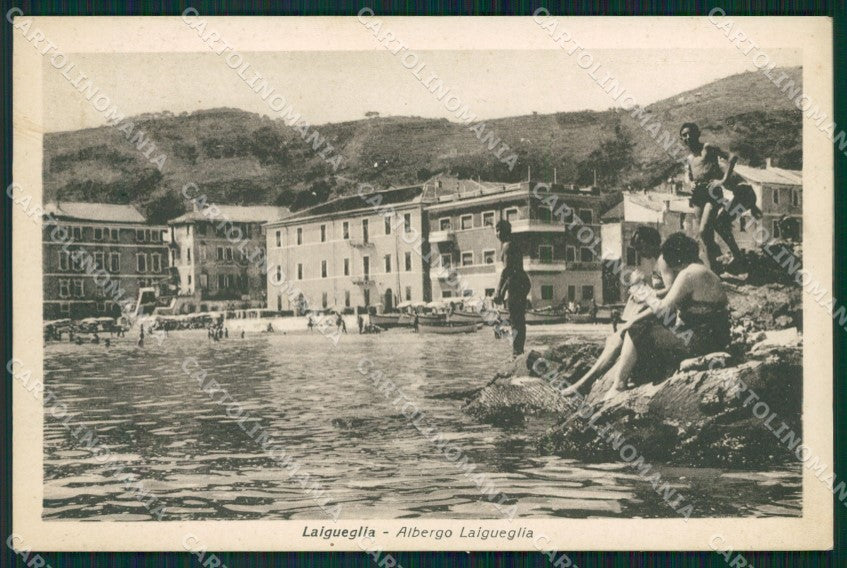 Savona Laigueglia cartolina QZ7032 – fronte