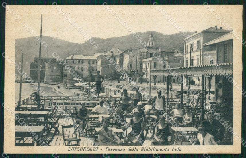 Savona Laigueglia cartolina QZ7034 – fronte