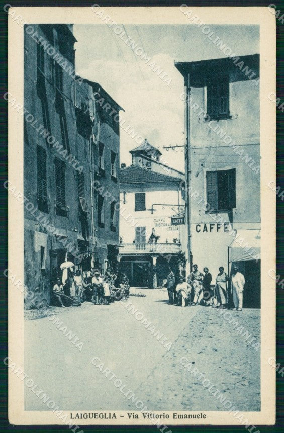 Savona Laigueglia cartolina QZ7039 – fronte
