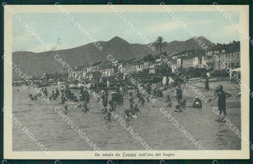Savona Loano cartolina QZ7040 – fronte