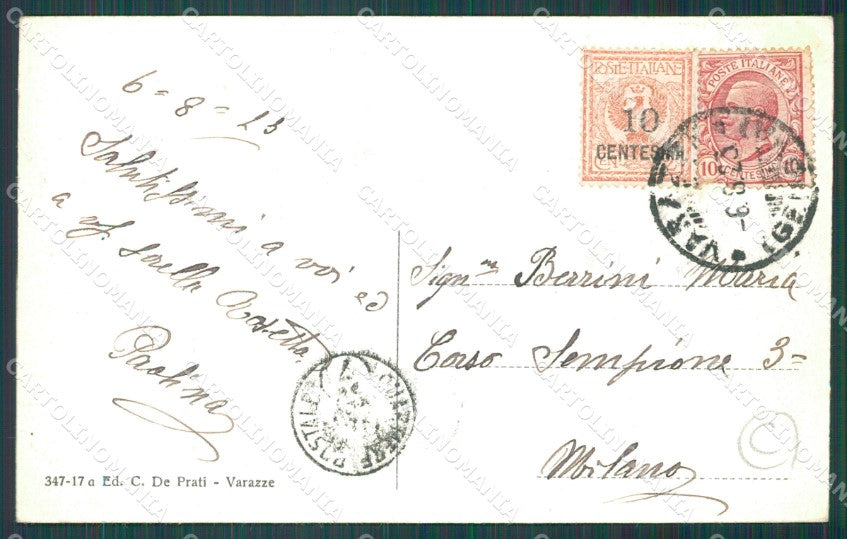 Savona Varazze cartolina QZ7065 – retro