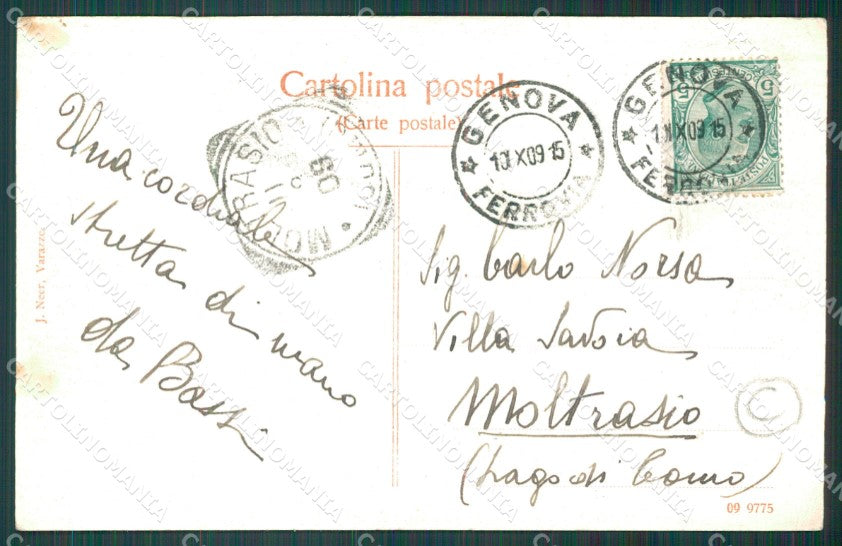 Savona Varazze Barche cartolina QZ7073 – retro