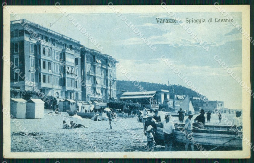 Savona Varazze Barca cartolina QZ7076 – fronte