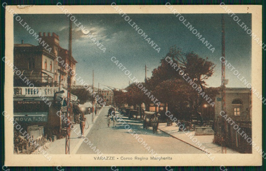 Savona Varazze Chiaro di Luna cartolina QZ7078 – fronte