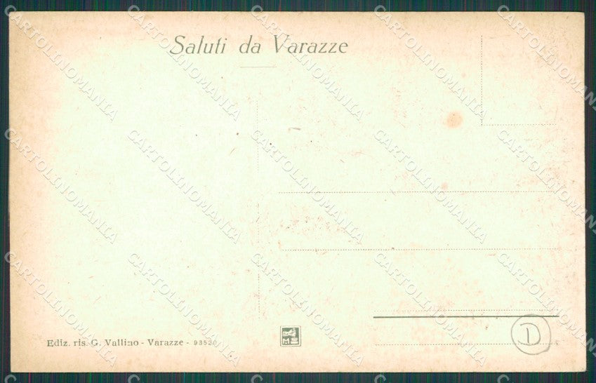 Savona Varazze Bagni Mafalda cartolina QZ7089 – retro