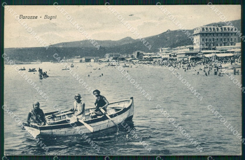 Savona Varazze Barca cartolina QZ7090 – fronte