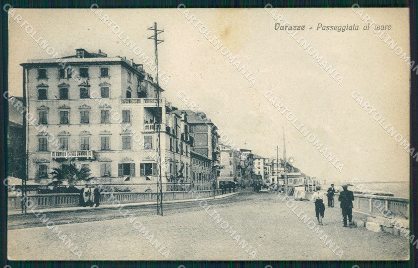 Savona Varazze cartolina QZ7097 – fronte