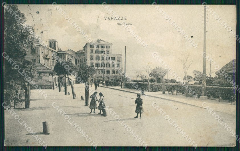 Savona Varazze cartolina QZ7104 – fronte