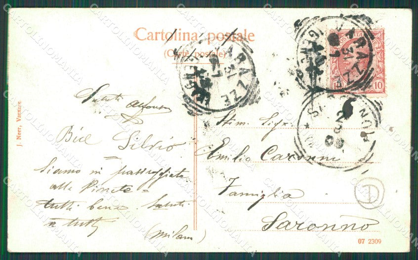 Savona Varazze cartolina QZ7104 – retro