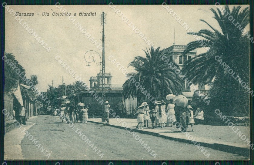 Savona Varazze cartolina QZ7129 – fronte