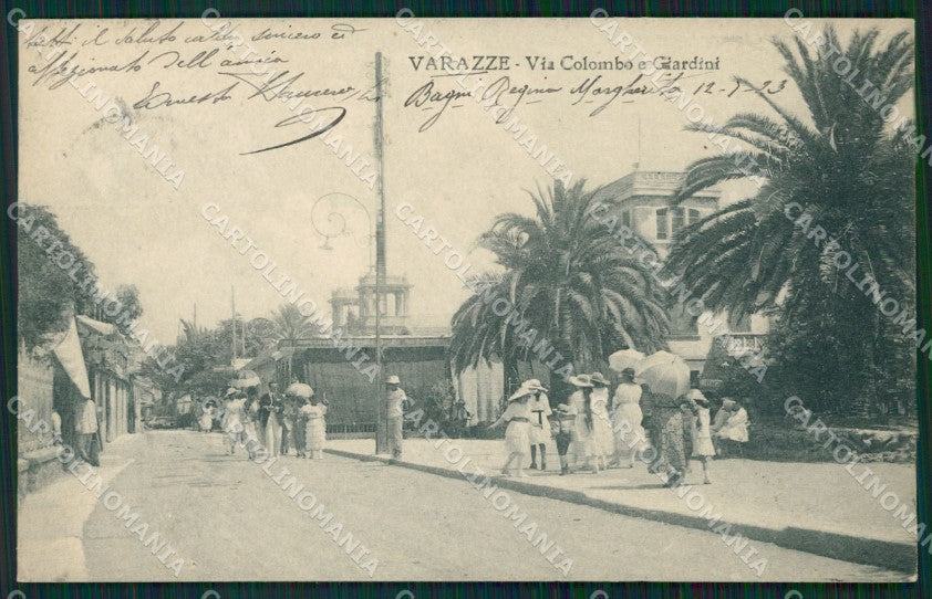 Savona Varazze cartolina QZ7135 – fronte