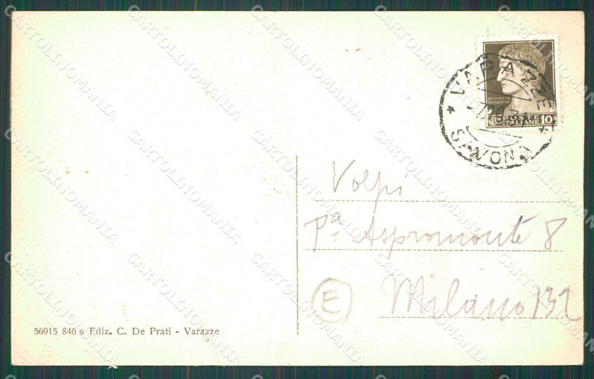 Savona Varazze Regata a Vela cartolina QZ7138 – retro