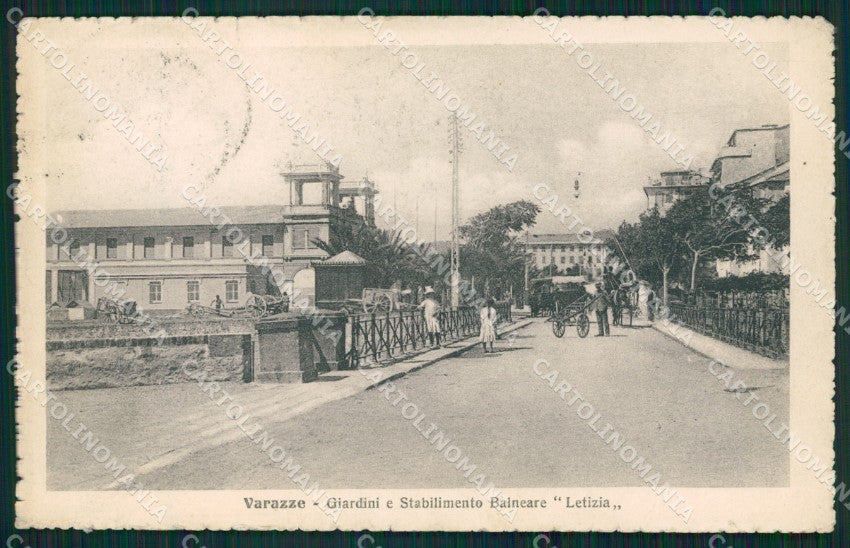 Savona Varazze cartolina QZ7144 – fronte